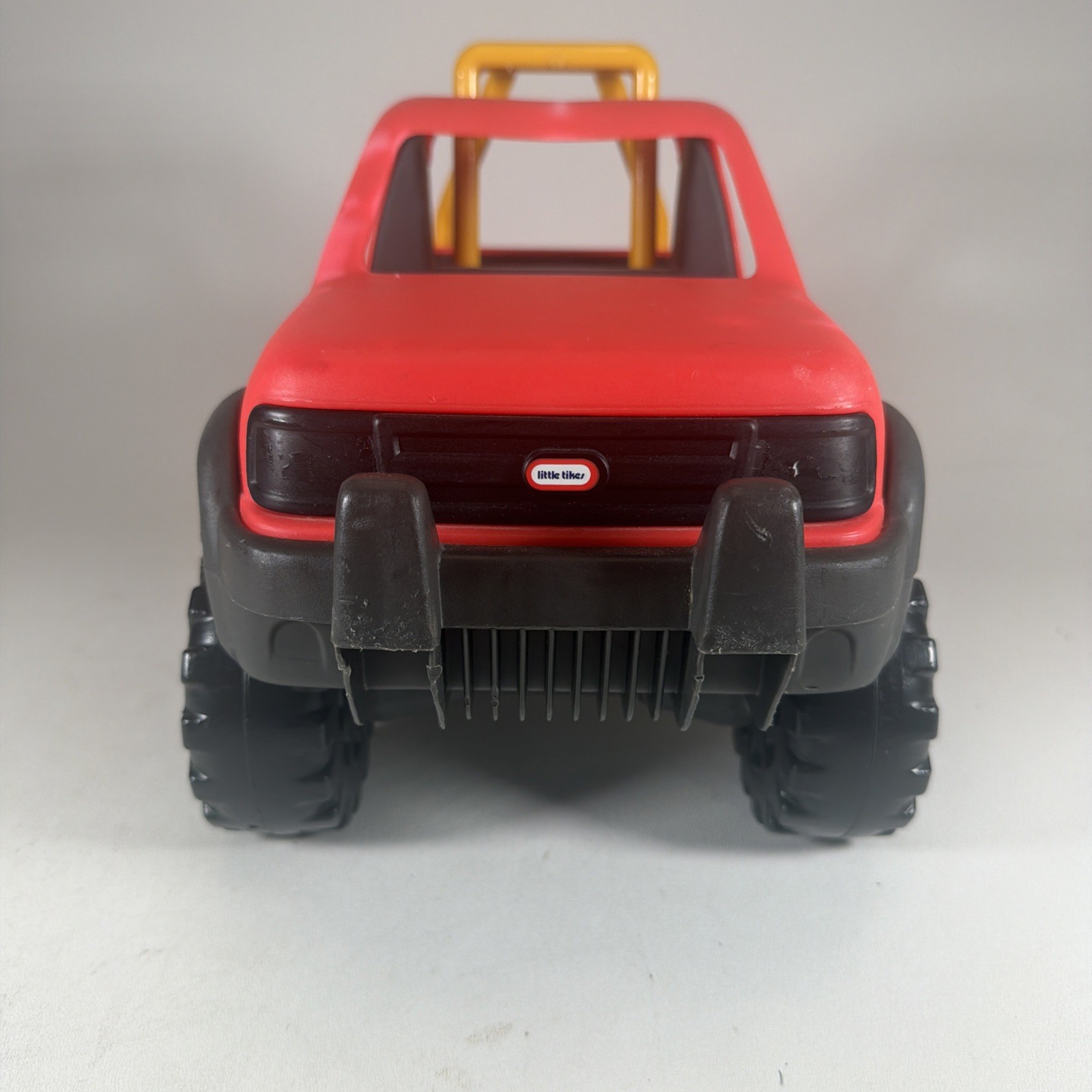 Little Tikes Rugged Riggz Red Orange Baja Monster Truck Car Push Along Toy 6694