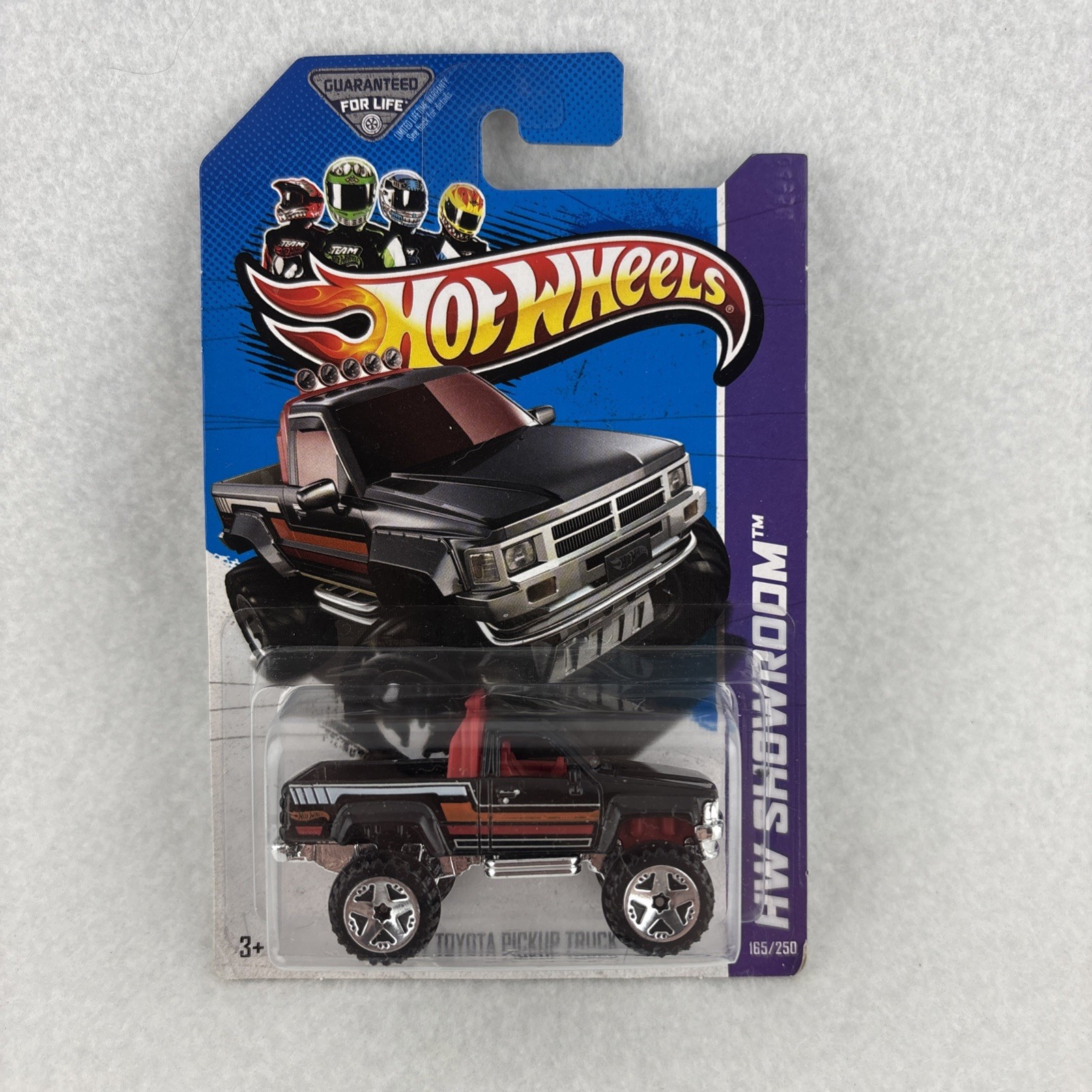Hot Wheels HW Showroom Black 1987 Toyota Pickup Truck – Hot Trucks Series 2013