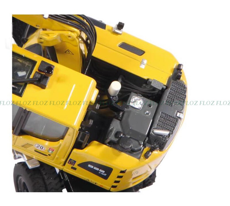 for NZG for Liebherr A922 Rail Litronic Mobile Excavator 1:50 Truck Pre-built