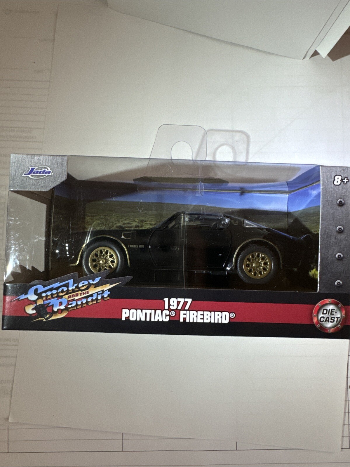 1977 PONTIAC FIREBIRD BLACK “SMOKEY AND THE BANDIT” MOVIE 1977 1/32 JADA 31061