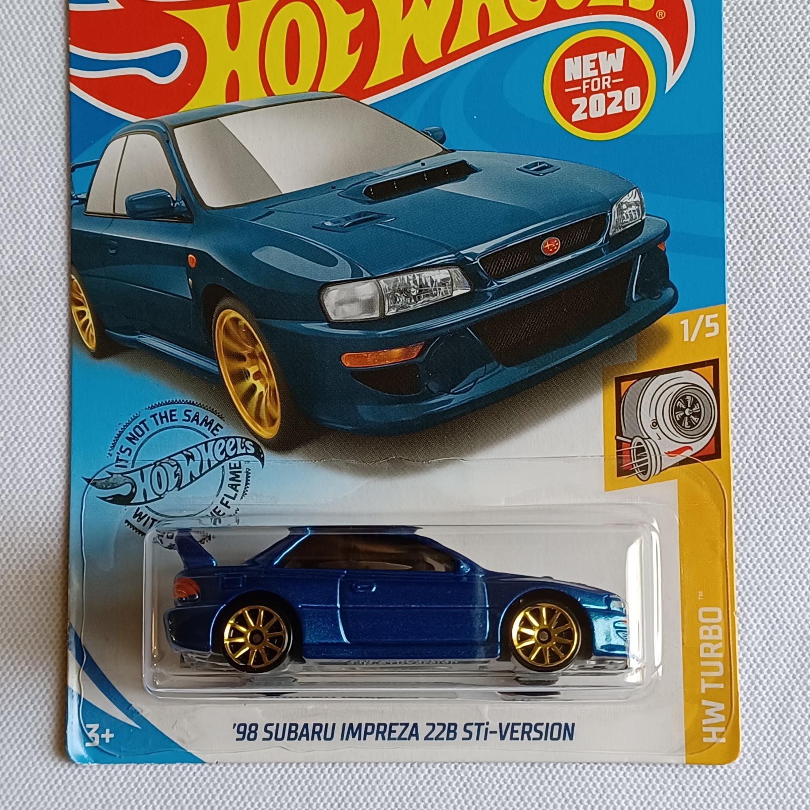 2020 HOT WHEELS *’98 SUBARU IMPREZA 22B STi- VERSION* *HW TURBO* *FIRST EDITION*