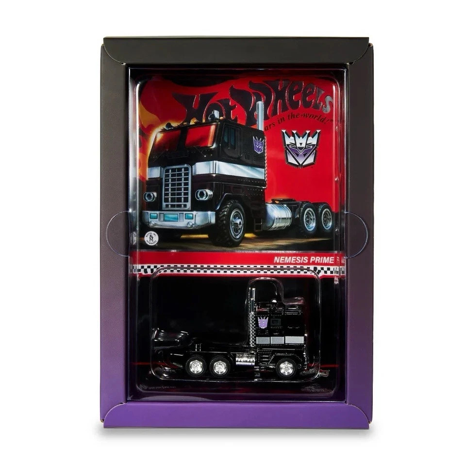 Hot Wheels Collectors Transformers Nemesis Prime Mattel Free Shipping Authentic