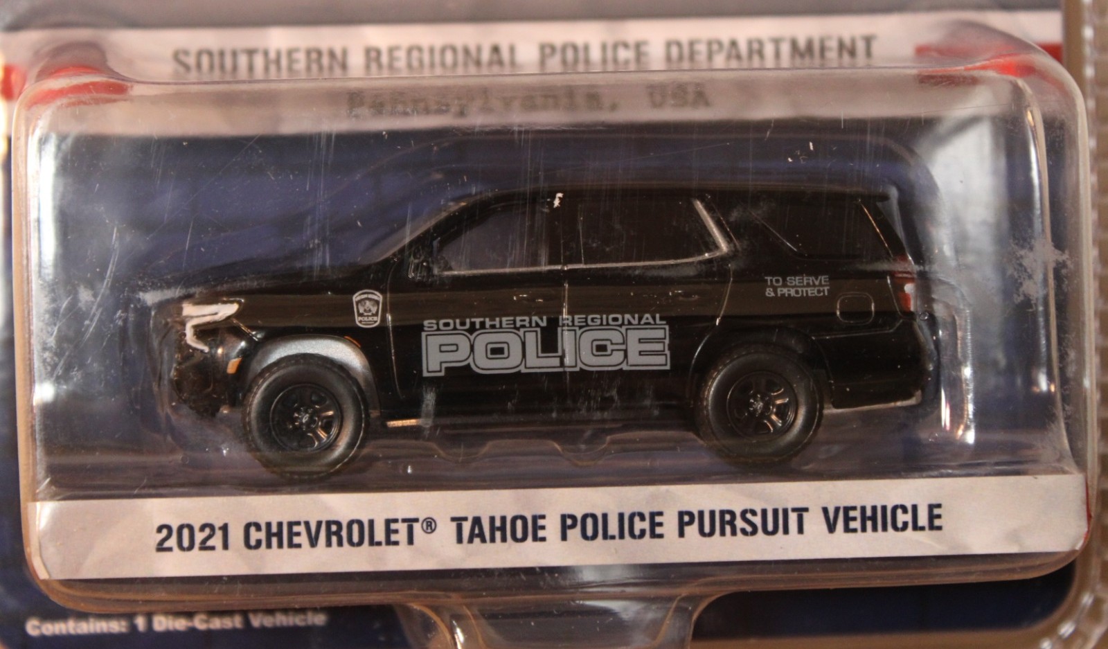 Chevrolet Tahoe Police Pursuit Vehicle 1:64 Southern Regional Greenlight 30342