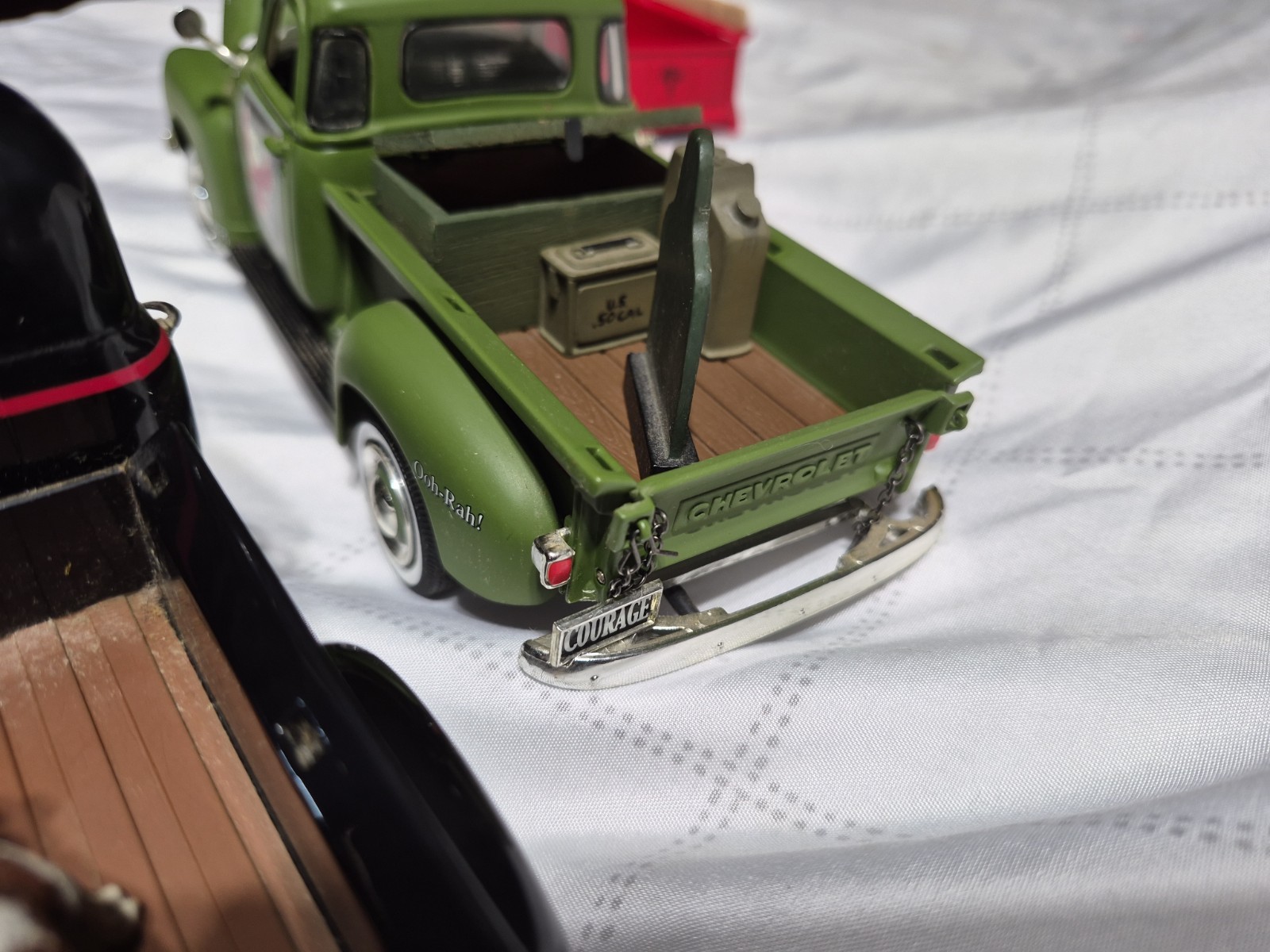 Ertl 1/25 Scale U S Marines 1947 Studebaker 1940 Ford 1950 Chevrolet Pickup Lot