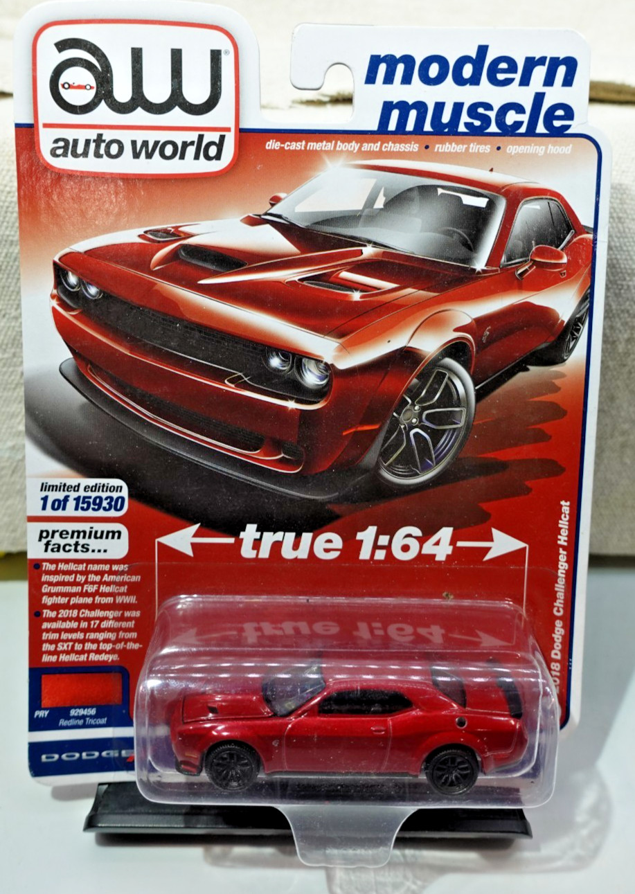 Auto World 2018 Dodge Challenger Hellcat 1/64