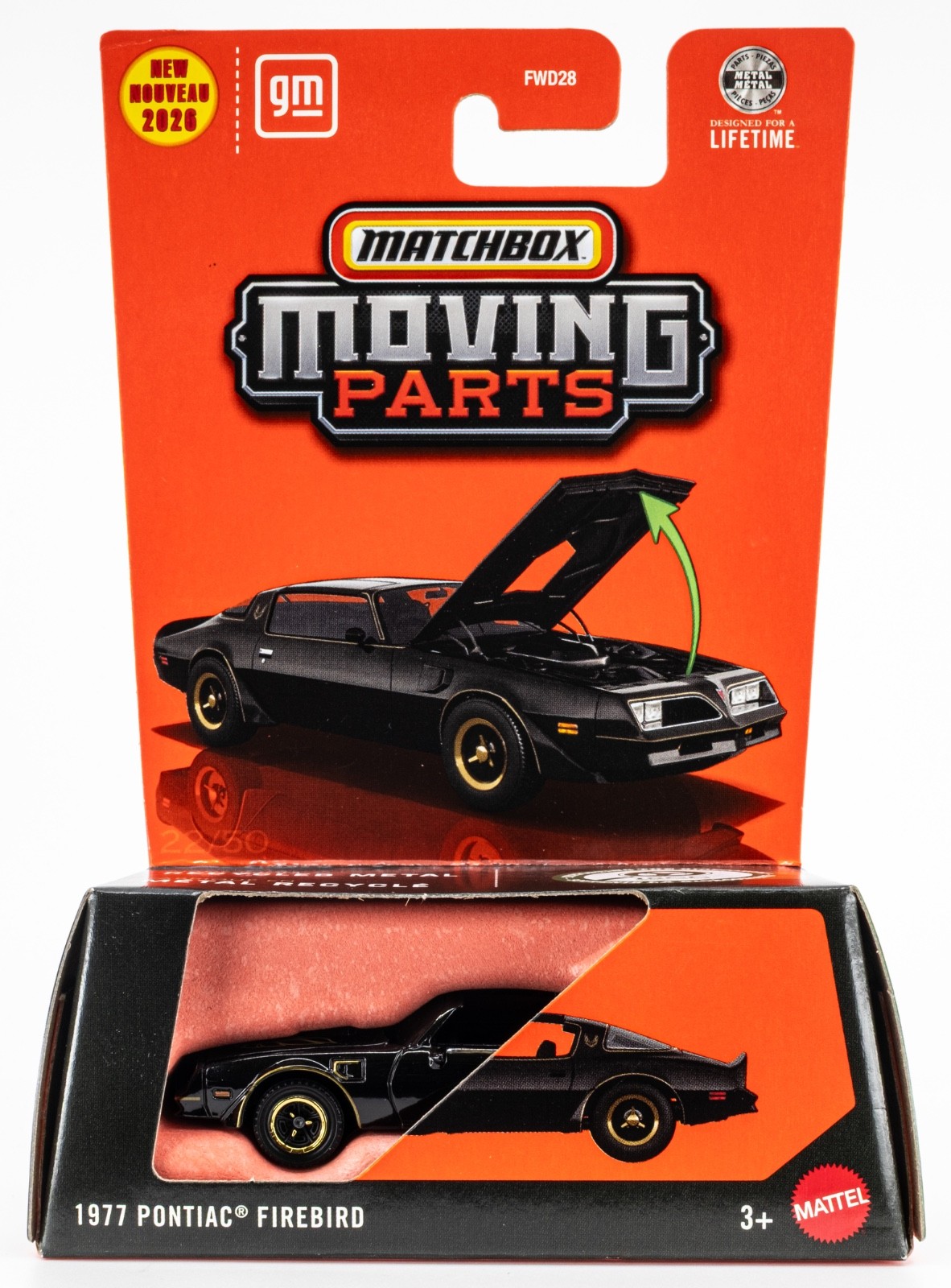 2026 Matchbox Moving Parts Mix 4 | 7-Car Set | Acura | Pontiac | Porsche | FSC