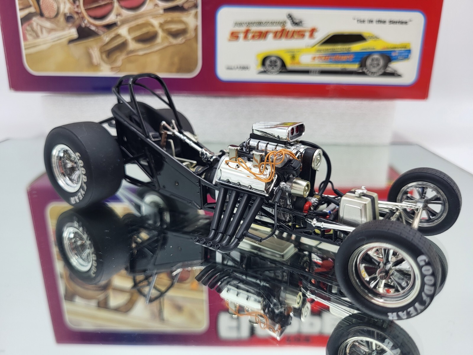 1320 THE FLOPPERS 1971 PLYMOUTH CUDA DON SCHUMACHERS “STARDUST” 1:24 SCALE **MIB