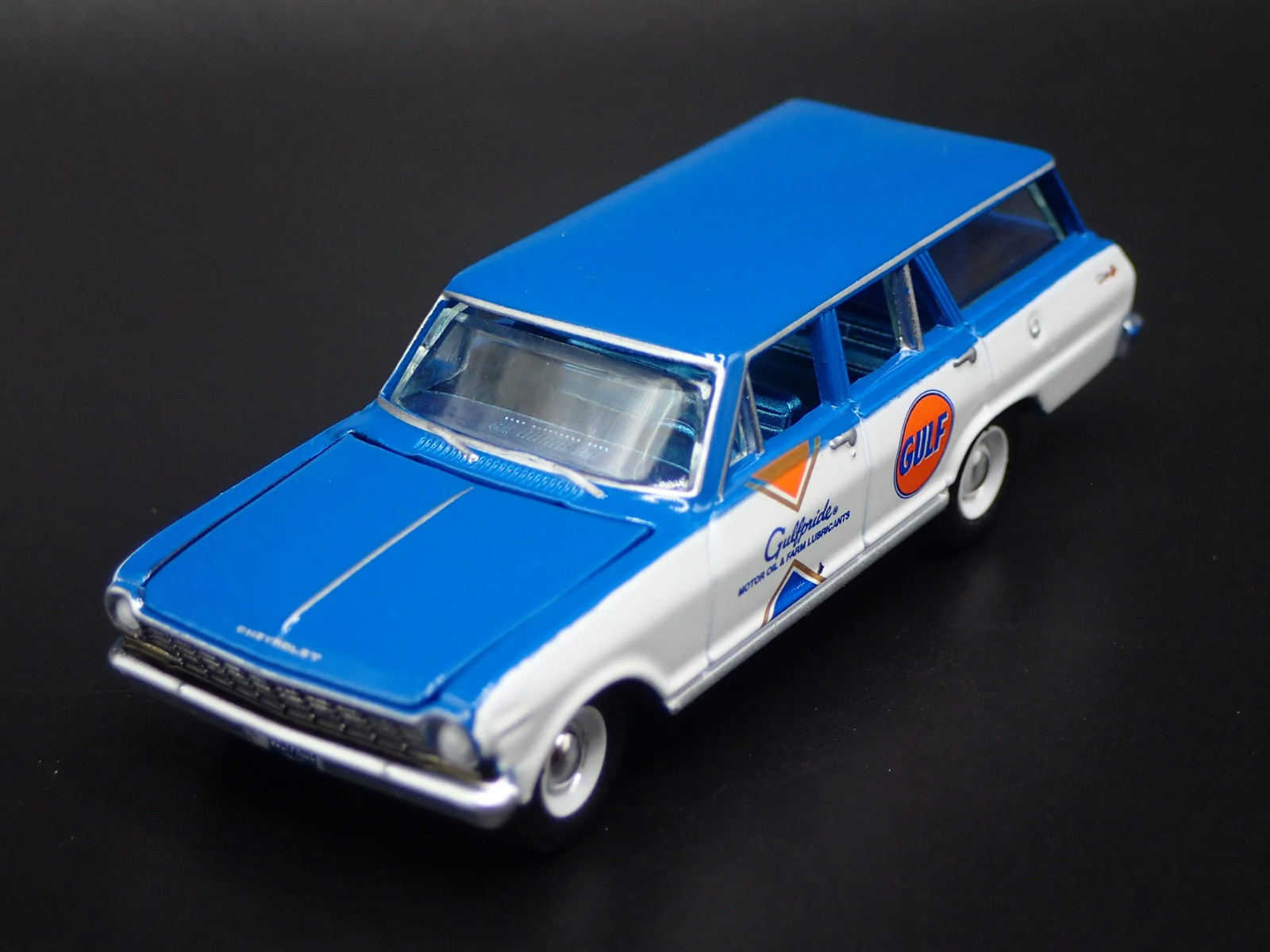 1963 63 CHEVY CHEVROLET NOVA II 400 STATION WAGON 1:64 SCALE DIECAST MODEL CAR