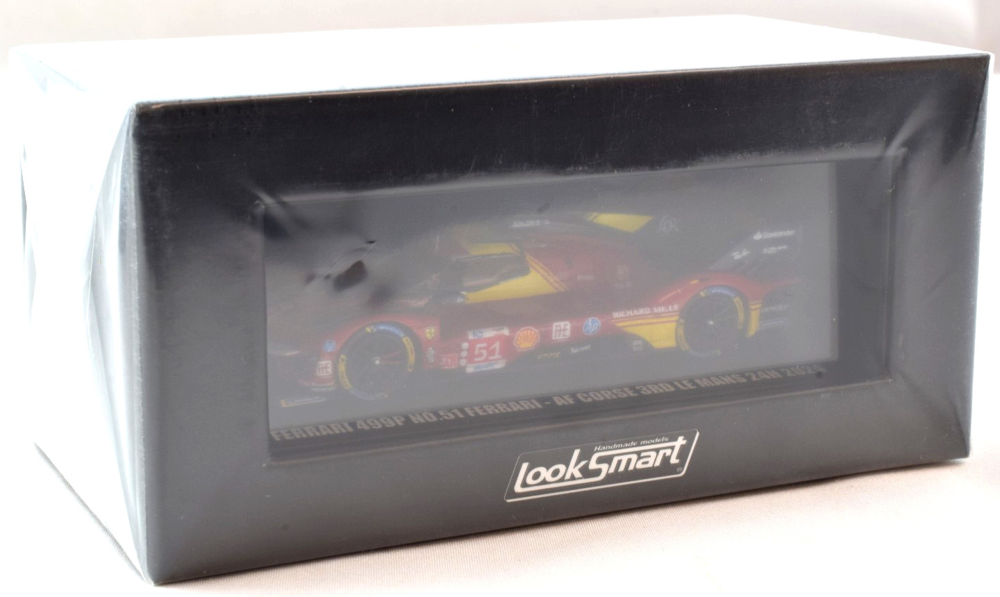 LookSmart Ferrari 499P #51 – AF Corse – 2024 24hrs Le Mans 1:64 Car LS64006LM