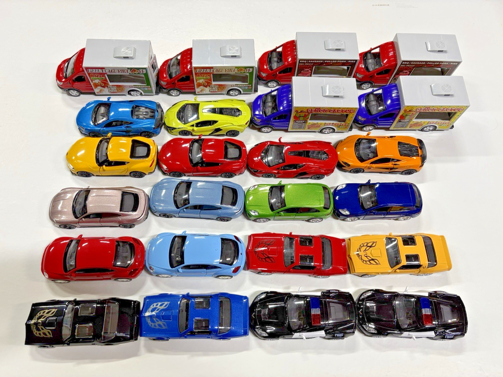 24Ct JFL Enterprises Jacent Die Cast Collector Car Assortment 20350 Assortment F
