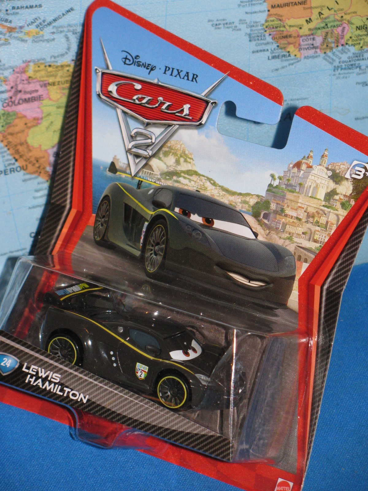 DISNEY PIXAR CARS 2 LEWIS HAMILTON #24 ***BRAND NEW & VHTF***