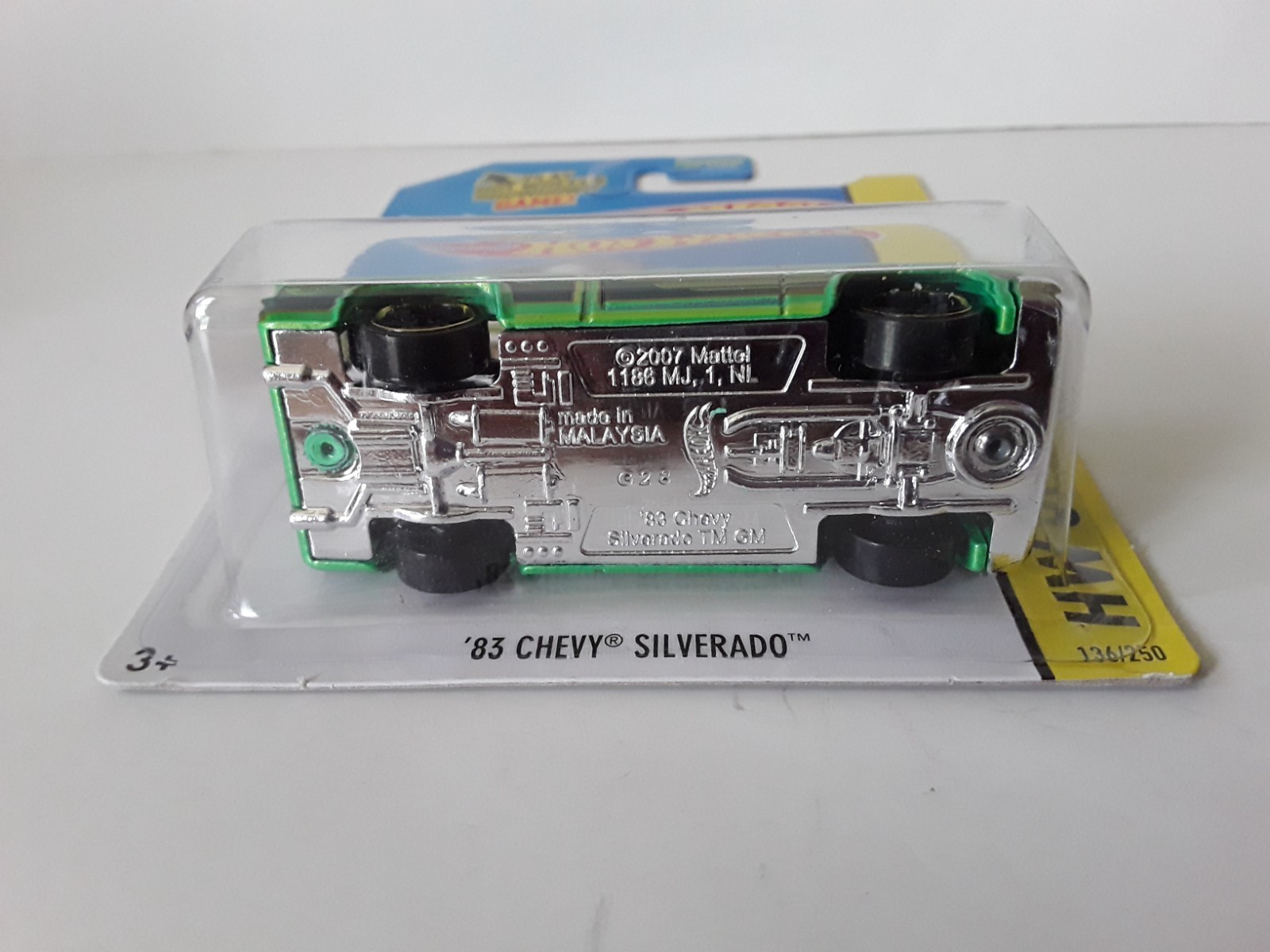 Hot Wheels 83 Chevy Silverado HW Off-Road Green Kmart Exclusive Color