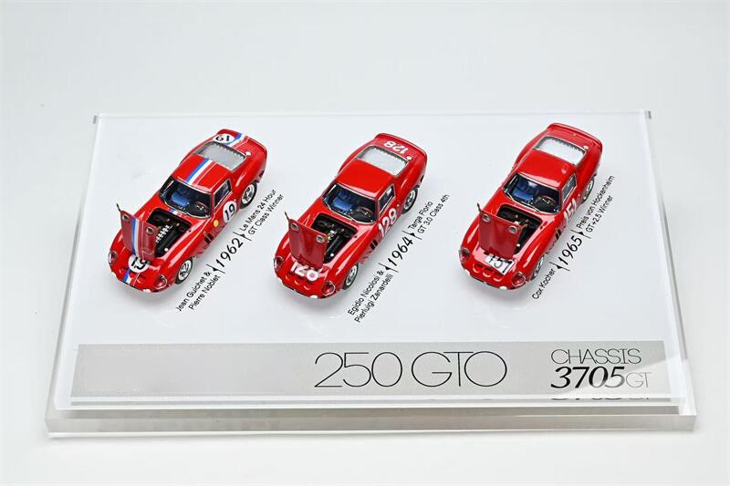 Classic Lover CL 1:64 250GTO “3705GT” 3 cars set limited200 Diecast Model Car