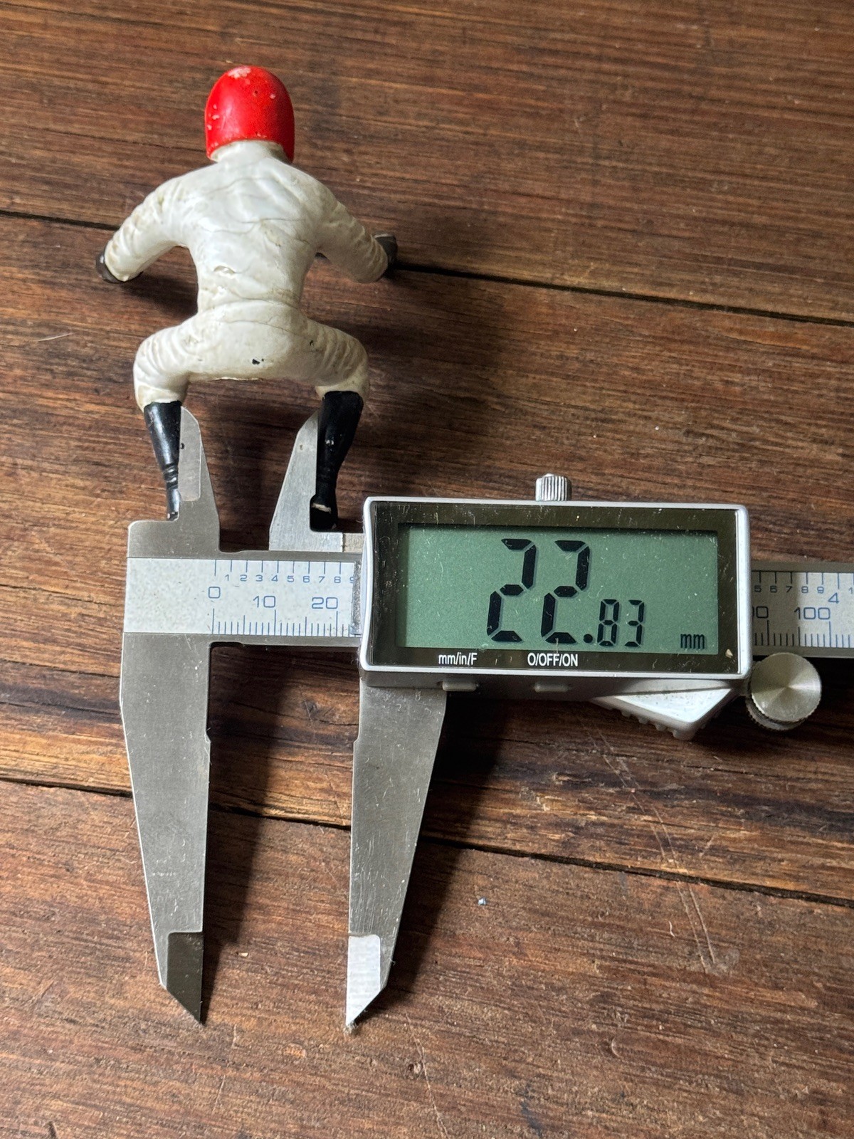 Vintage 1950’s Rubber / Plastic Motorcyclist Figurine Toy Part 75mm tall Tin Toy