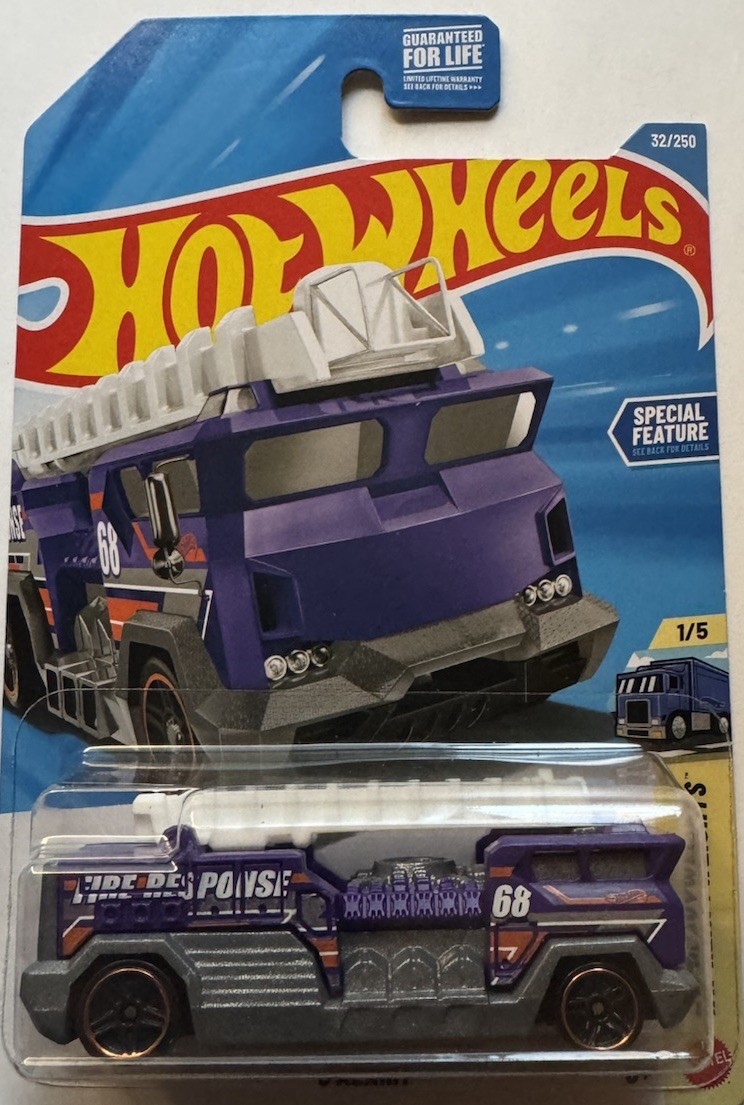 2026 Hot Wheels HW HEAVYWWEIGHTS 1/5 5 Alarm 32/250