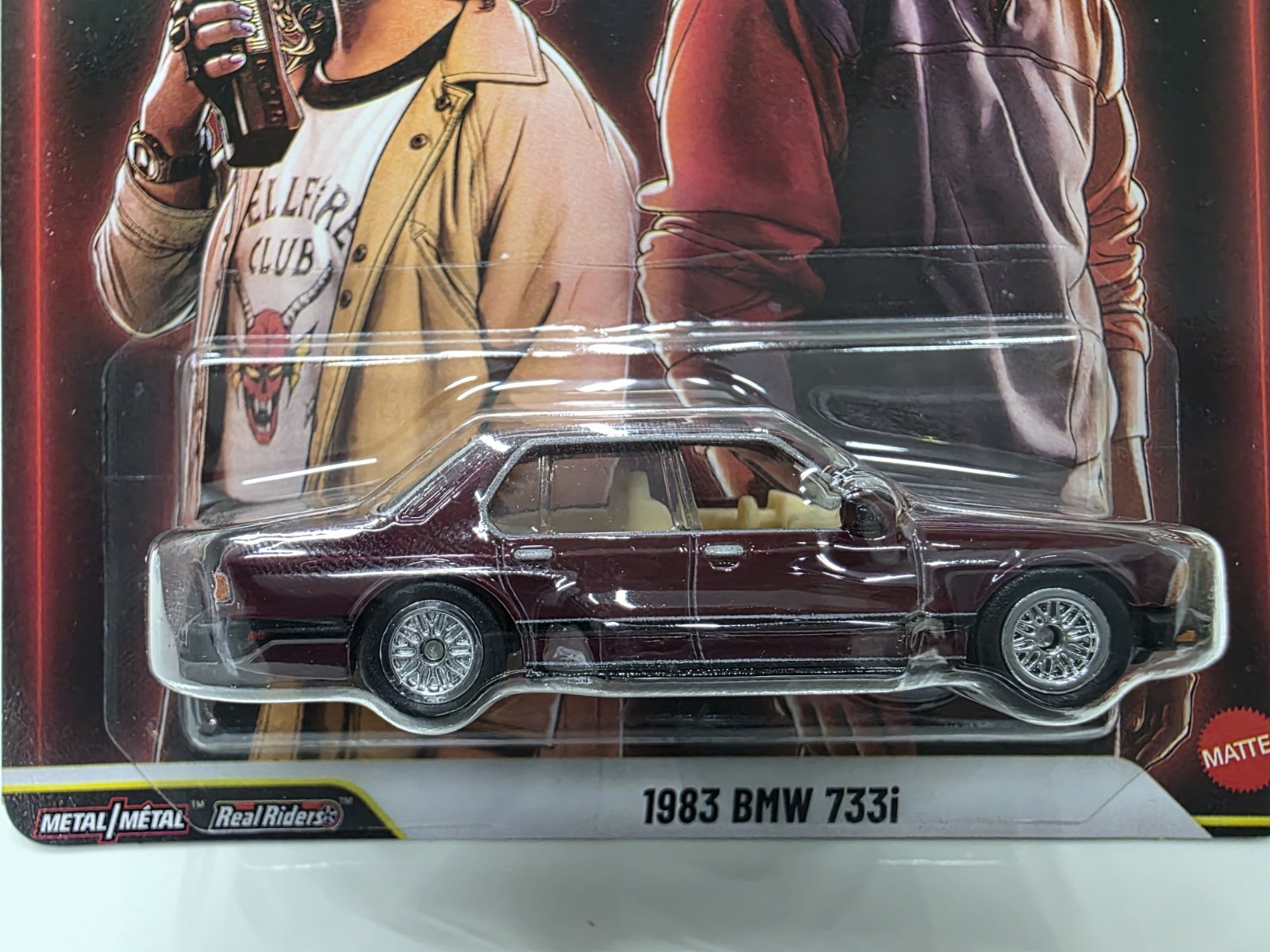Hot Wheels Premium 2025 Pop Culture Stranger Things 1983 BMW 733i Diecast Car