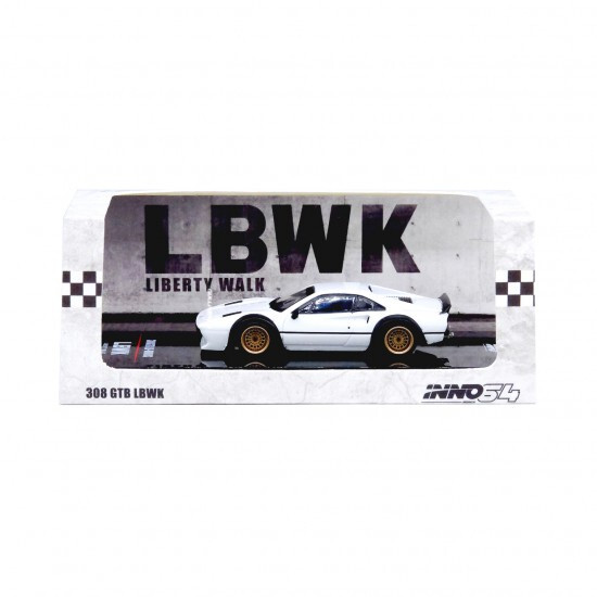 Inno 1/64 FERRARI 308 GTB Liberty Walk Model Car -WHITE-