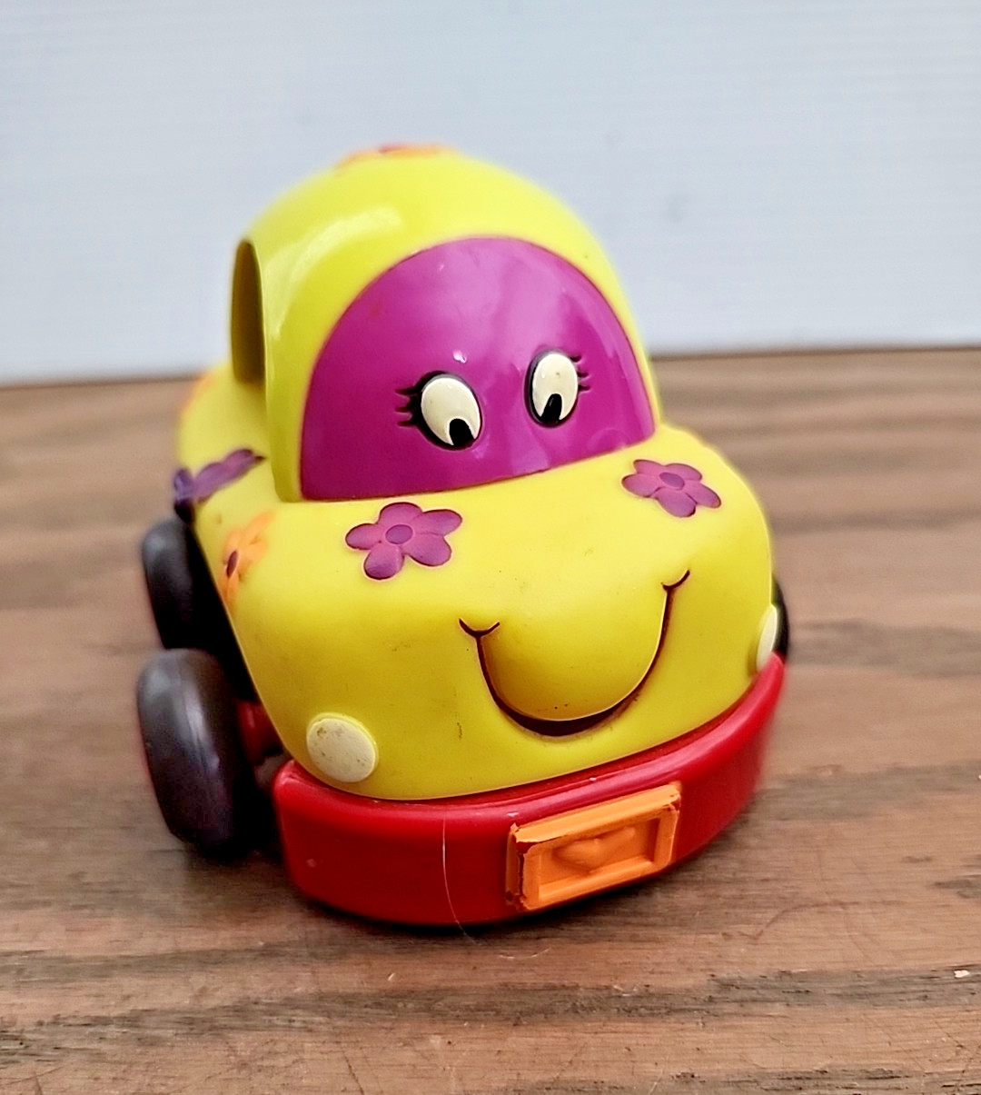 My B Toys Bug Car – Pull Back Wind Up Powered – Interactive Toy – Toddler D1