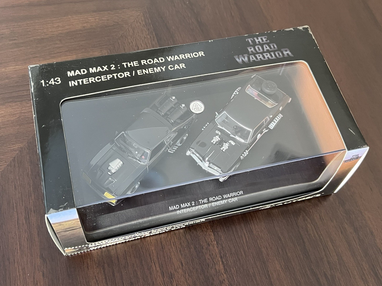 1/43 AUTOart Mad Max 2 The Road Warrior Interceptor/ Enemy Car New in Box