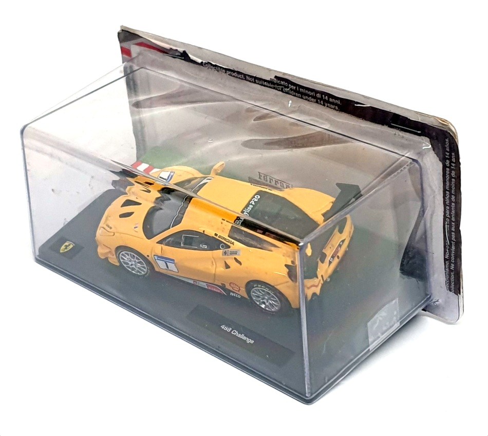 Altaya 1/43 Scale Diecast 61023H – Ferrari 488 Challenge #1 – Yellow