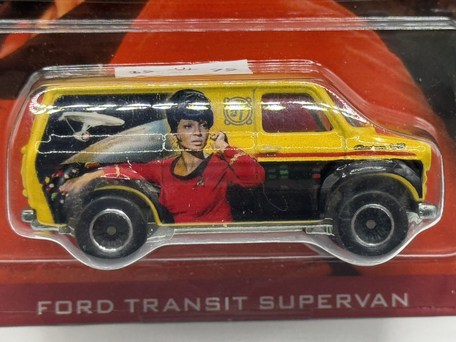Hot Wheels Star Trek 50 Ford Transit Supervan – 1:64 Diecast Car Real Riders