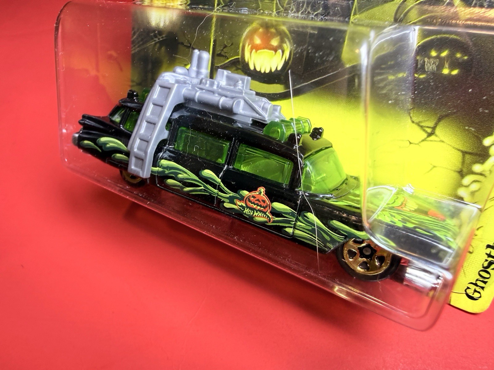 HOT WHEELS KROGER 2012 HAPPY HALLOWEEN 5 CAR SET BATMOBILE, GHOSTBUSTERS PLUS🔥
