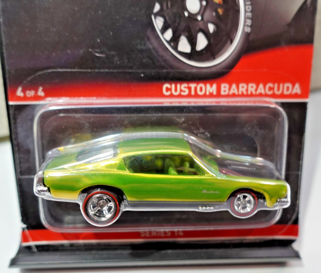 Hot Wheels RLC Real Riders Custom Barracuda 1/64