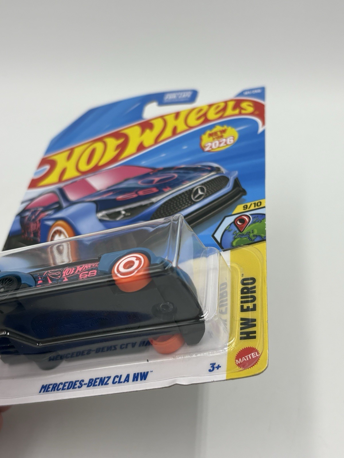 Lot of Two 2026 Hot Wheels HW Euro Series 9/10 Mercedes Benz CLA HW Lot of 2