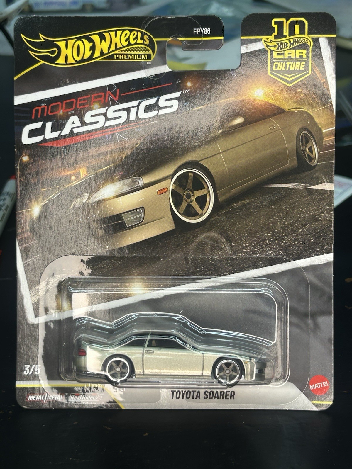 2026 Hot Wheels Toyota Soarer JZZ30 Premium Modern Classics Car Culture 3/5 NEW