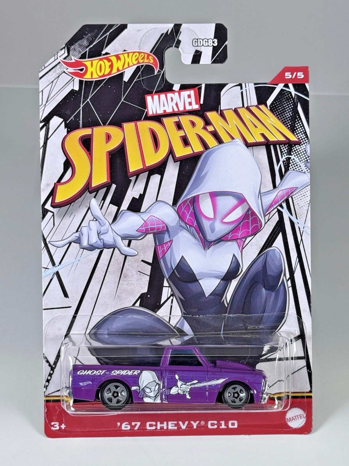 Hot Wheels ’67 Chevy C10 Marvel Spider-Man 5/5