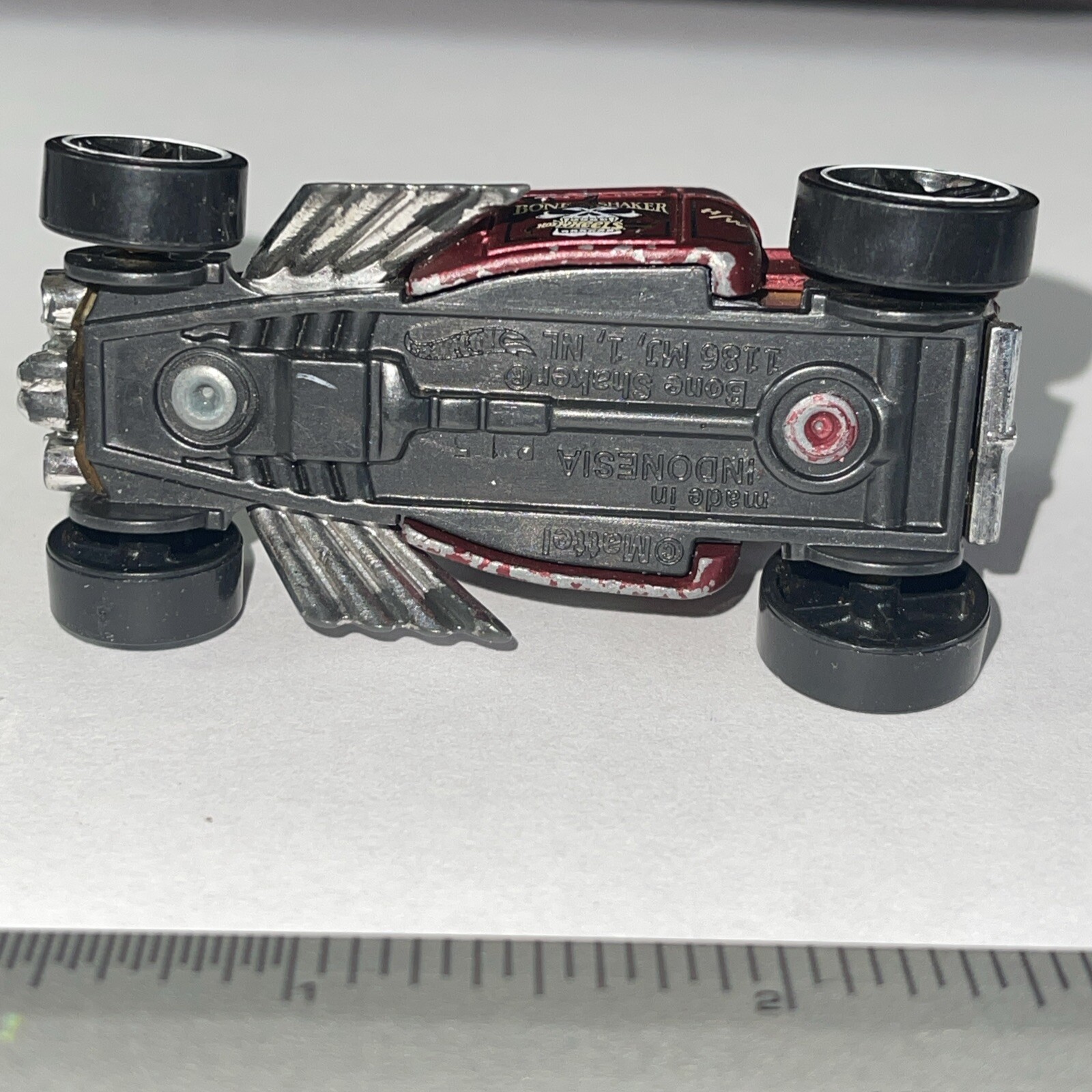 Hot Wheels Bone Shaker,from Dream Garage, Matte Metalic Red,2020
