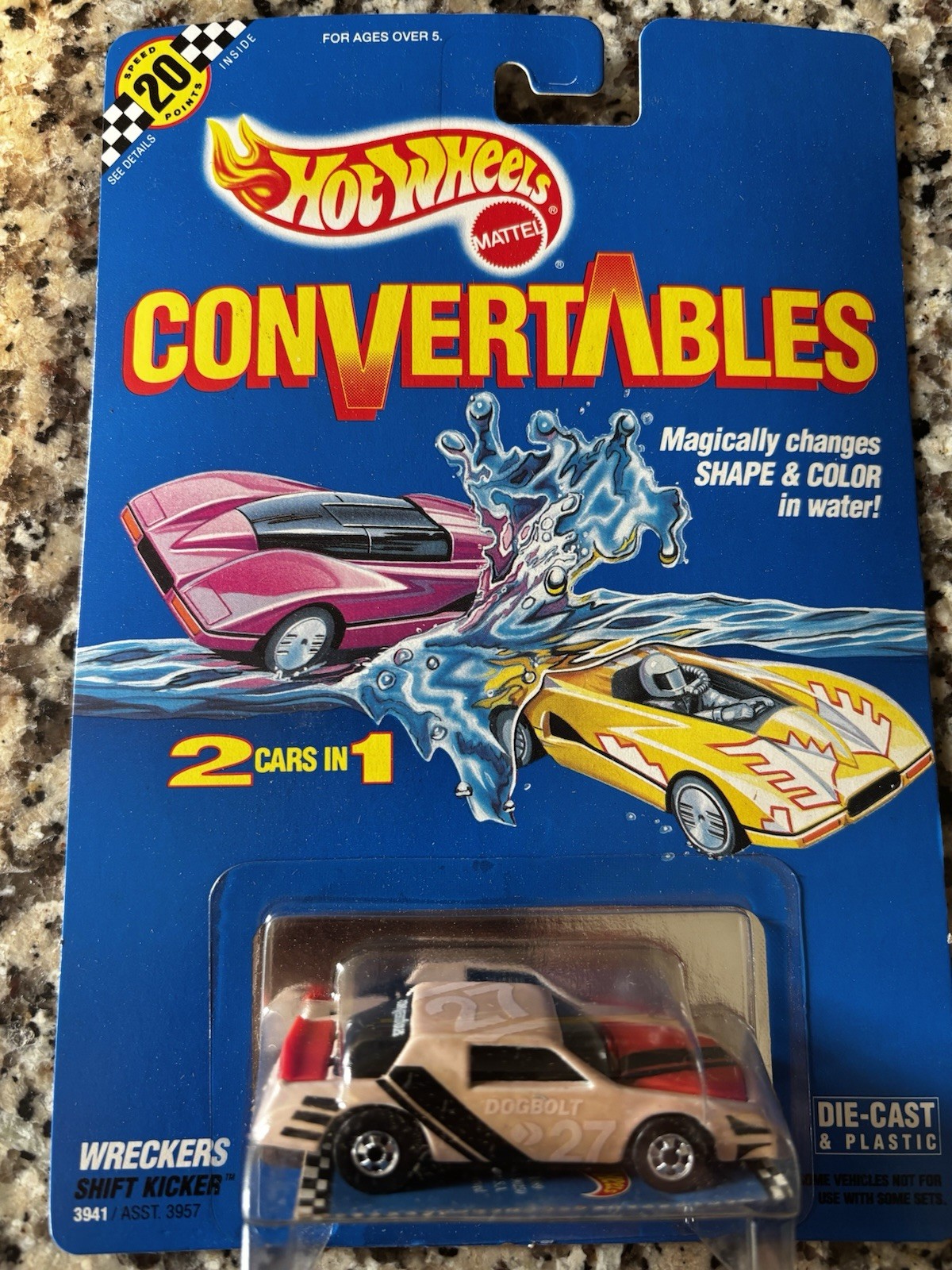 1990 Mattel Hot Wheels Convertables