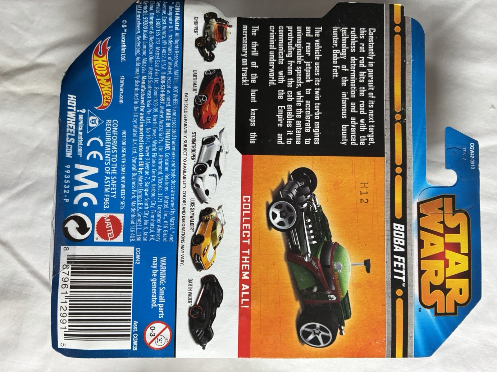 Hot Wheels Star Wars Lot Of 3