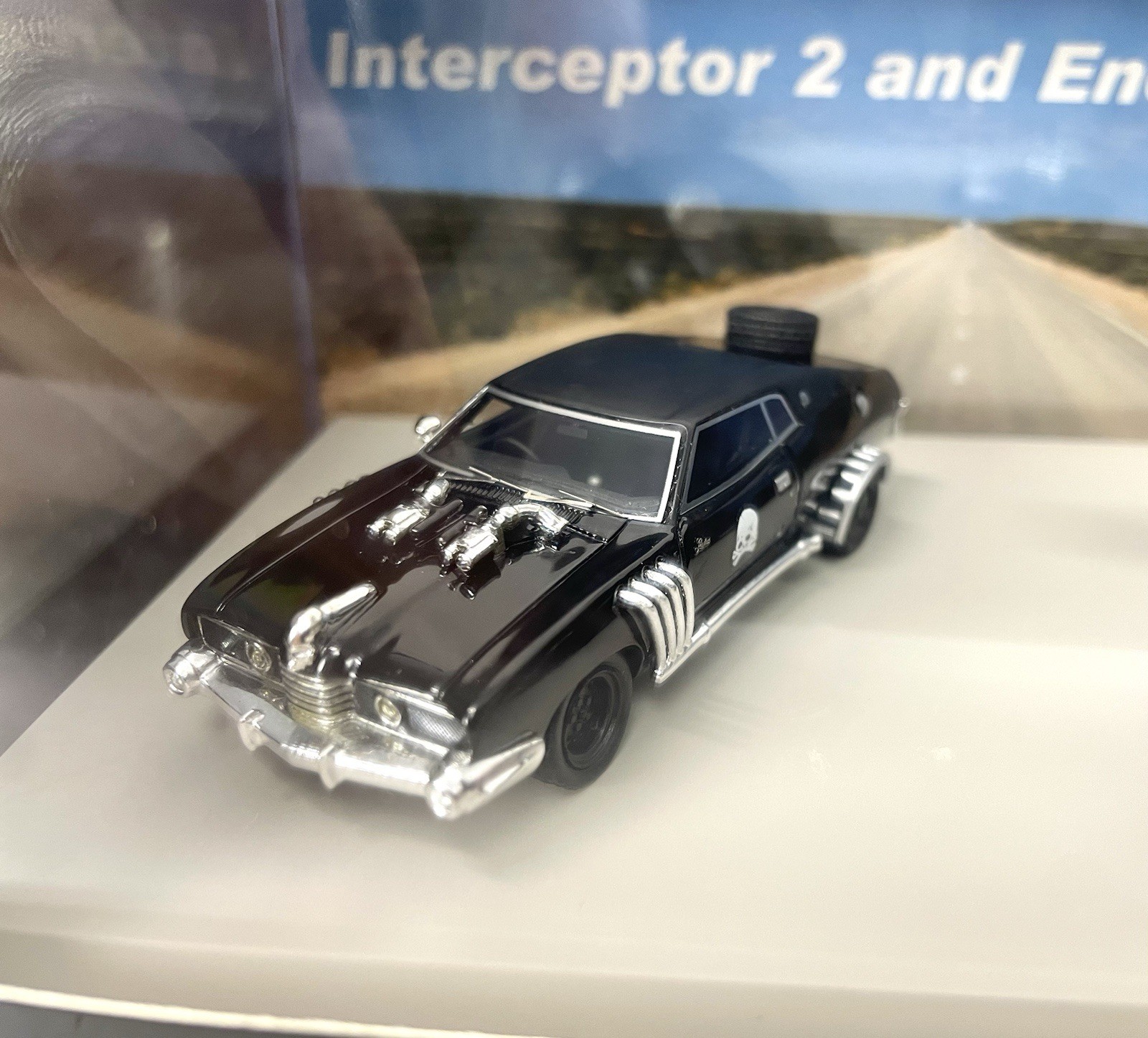 ACE 1/64 MAD MAX INTERCEPTOR 2 & ENEMYs LANDAU TWIN SET MOVIE RESIN US SHIPPING