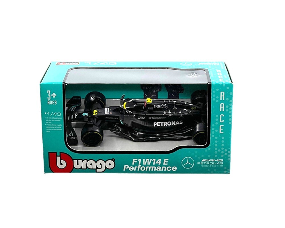 Bburago 1:43 Mercedes-AMG Petronas F1 W14 E #44 Lewis Hamilton 18-38080 Diecast
