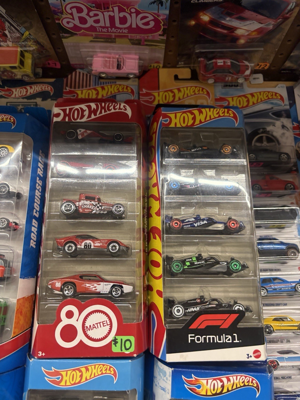 Hot Wheels 5 Car Multipack Lot Of 20 Packs 100 Loose Cars Total Mixed Years