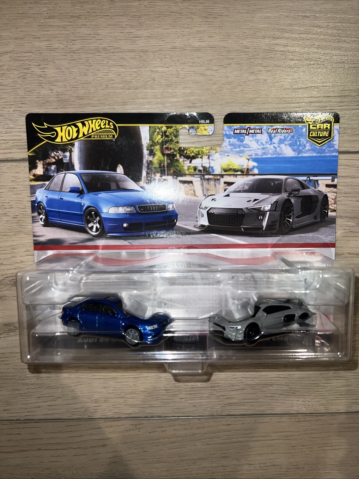 2024 Hot Wheels Premium Car Culture Twin 2 Pack Audi S4 Quattro & Audi R8 LMS