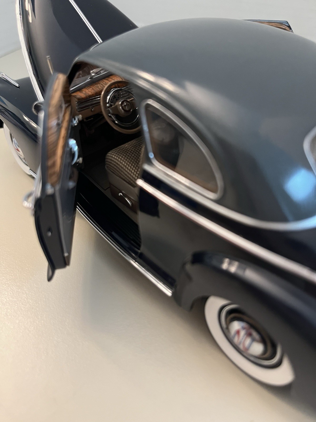 Limited Edition 1941 Chevrolet Special DeLuxe Coupe Black Diecast Car