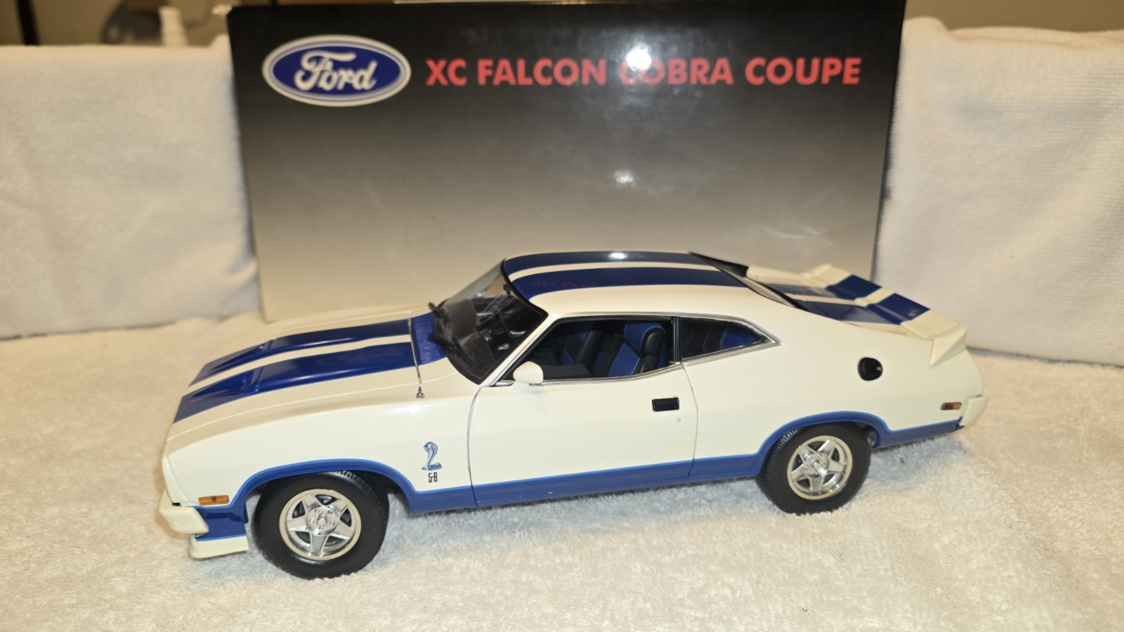 1/18 Autoart Ford XC Falcon Cobra Coupe, Beautiful,Rare,USED, See Description!!