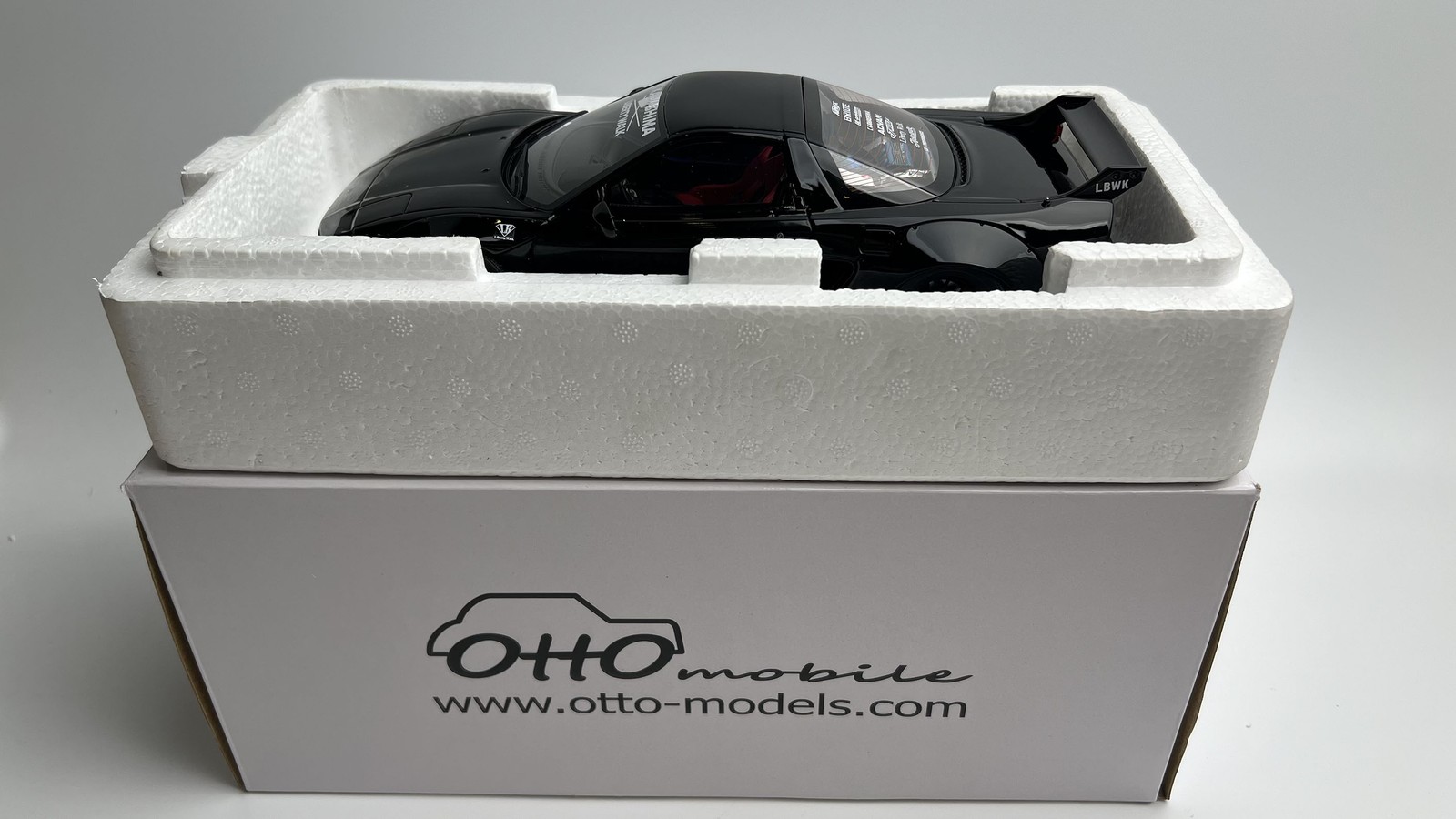 1:18 OTTO Honda NSX NA1 2020 LB-WORKS Resin Die-Cast Model Car