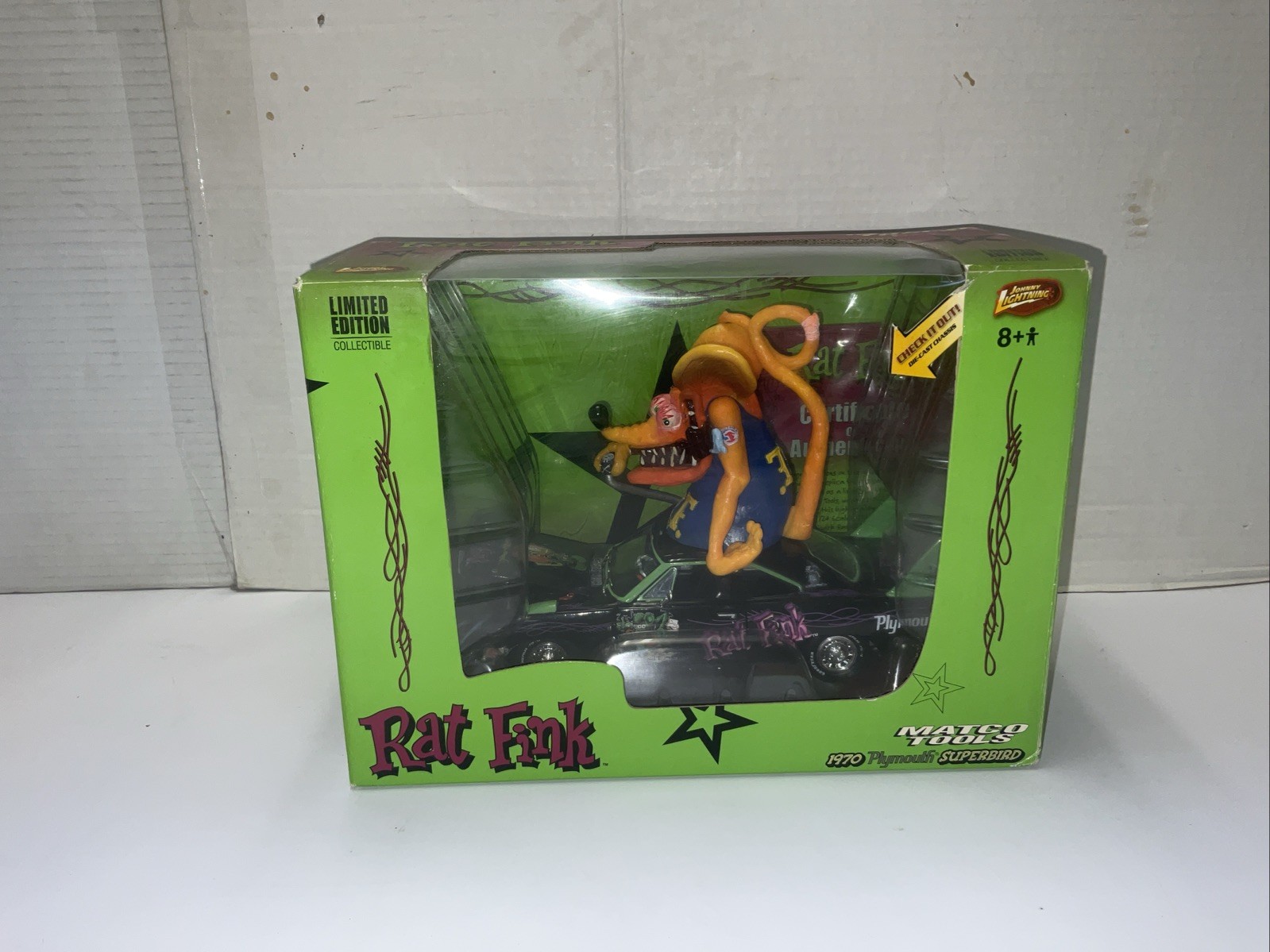 Matco Tools Rat Fink 1970 Plymouth SuperBird Die Cast Ed Roth
