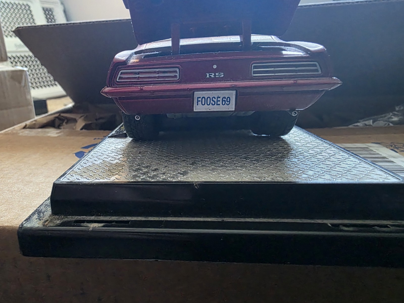 M2 Machines Foose 1/24 Red 1969 Camaro RS