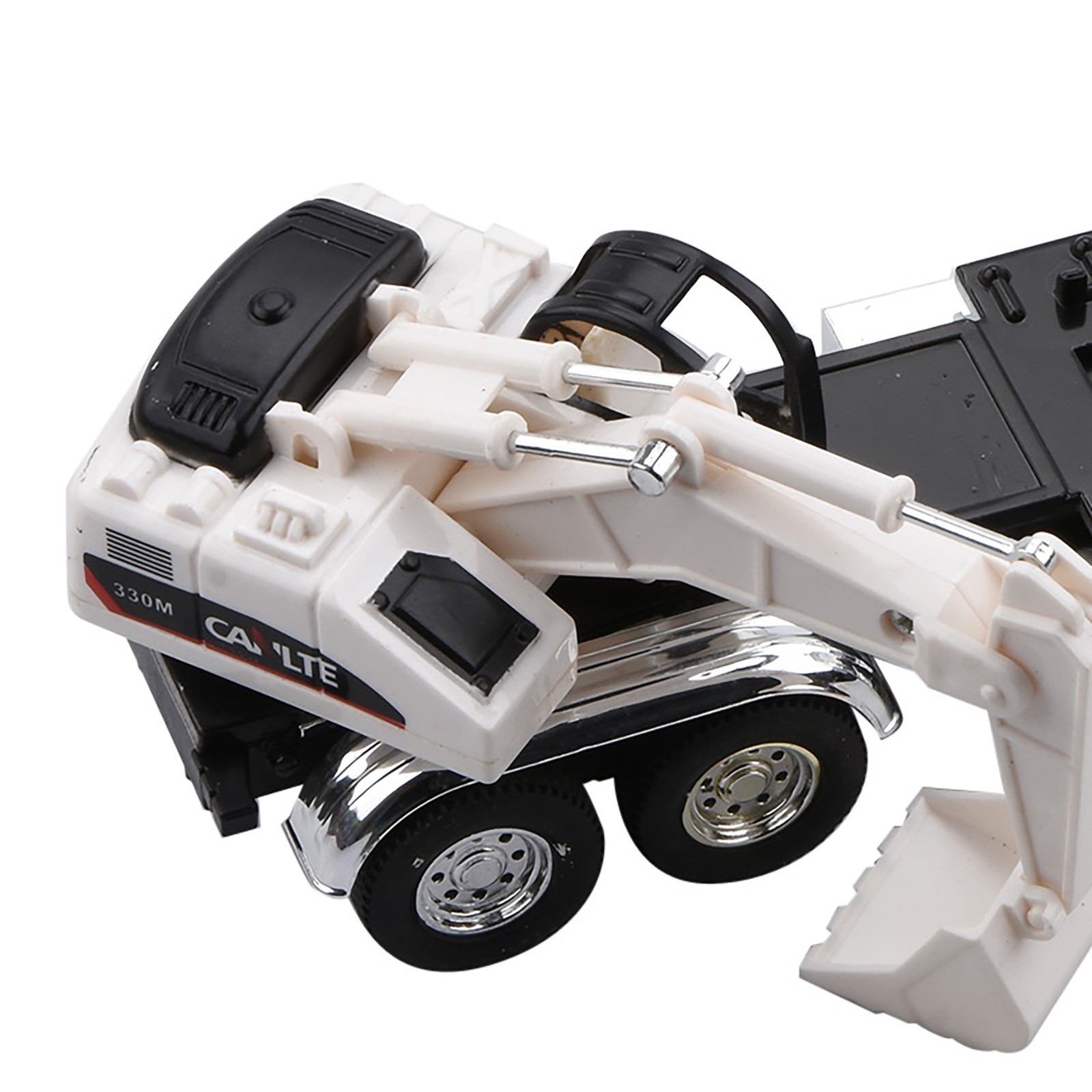 Excavator Truck Pull Back 1/50 Model Car Toy Kids Toy Vehicle Gift/Decoration B