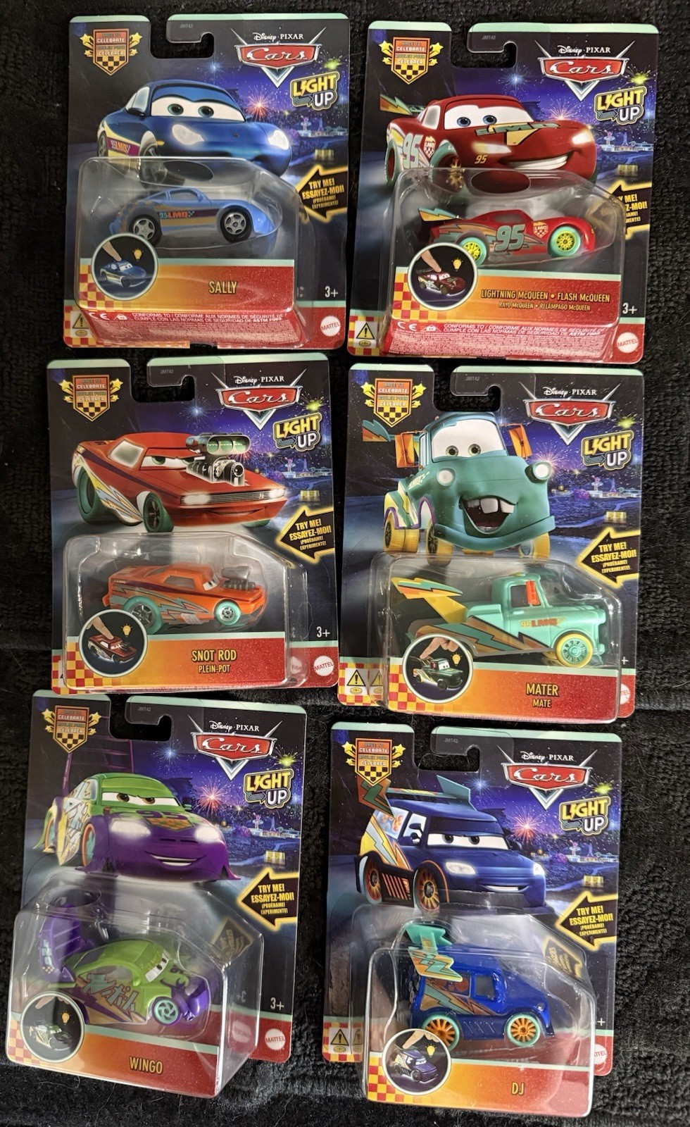 disney pixar cars light up