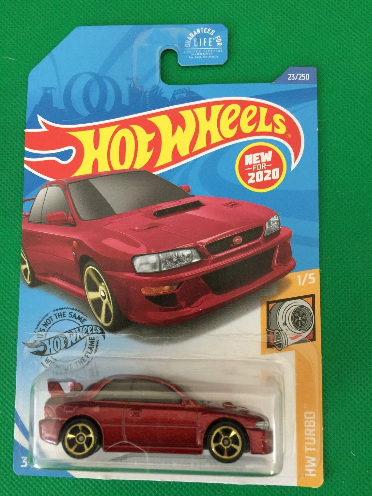 Hot Wheels 2020 HW Turbo Red Subaru Impreza 22B STi-Version JDM New For B136