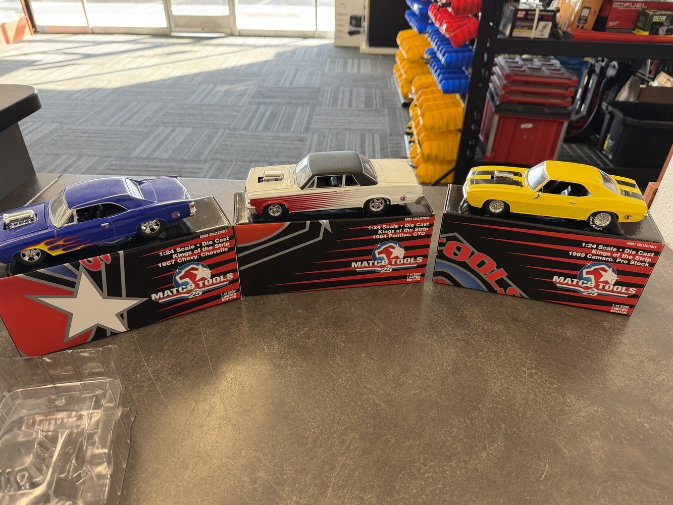 Matco Tools Adult Collectible Cars King of the Strip 1:24 Scale Six PC Set