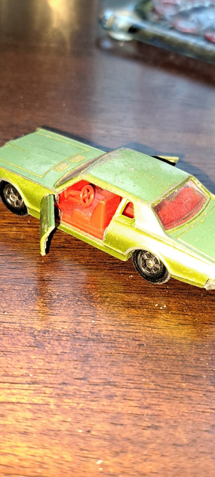 1968 VINTAGE MATCHBOX #62 SUPERFAST MERCURY COUGAR MOKO LESNEY