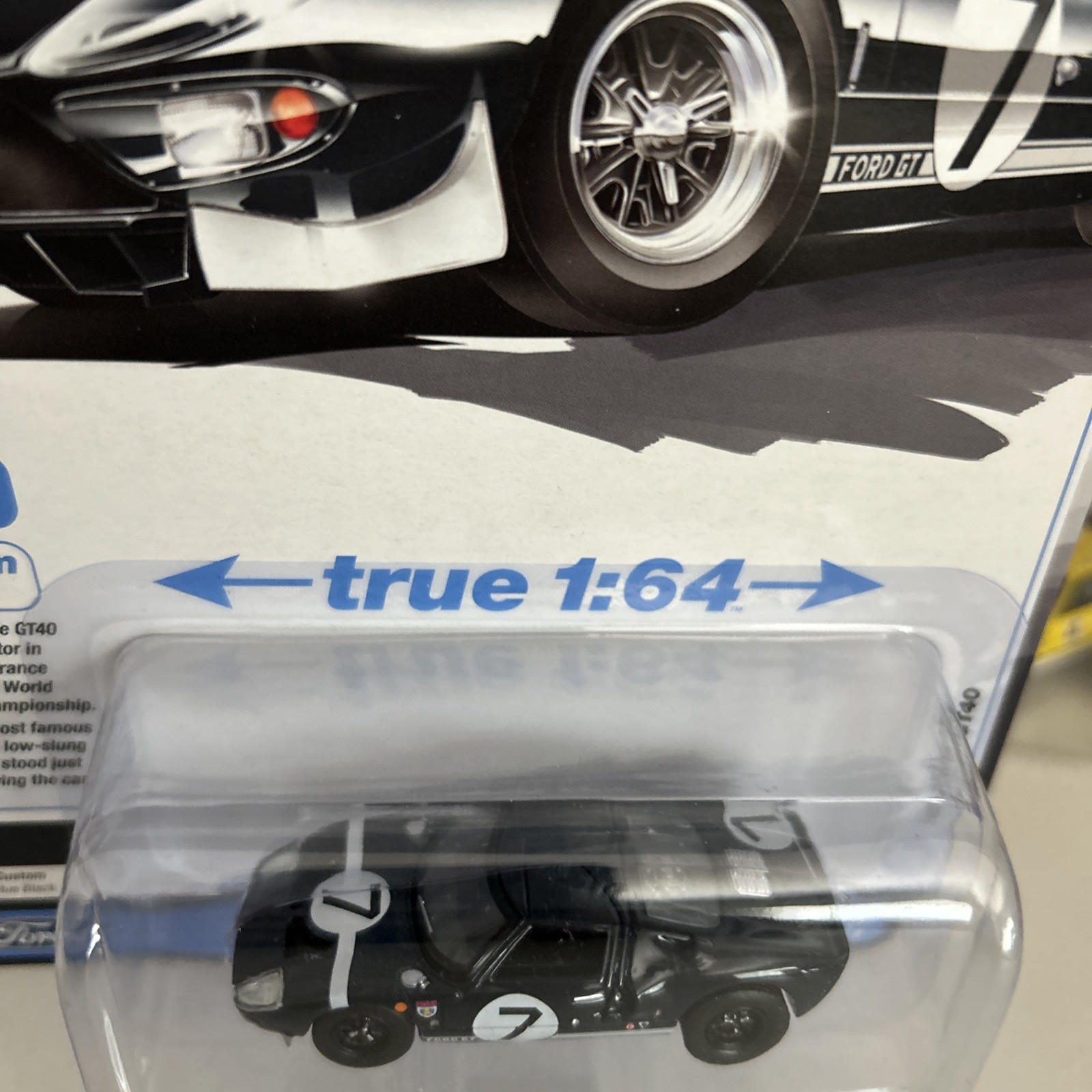 MAJORETTE 1/64 1965 FORD GT40 MK1 + AUTO WORLD 65 GT40 2 CARS