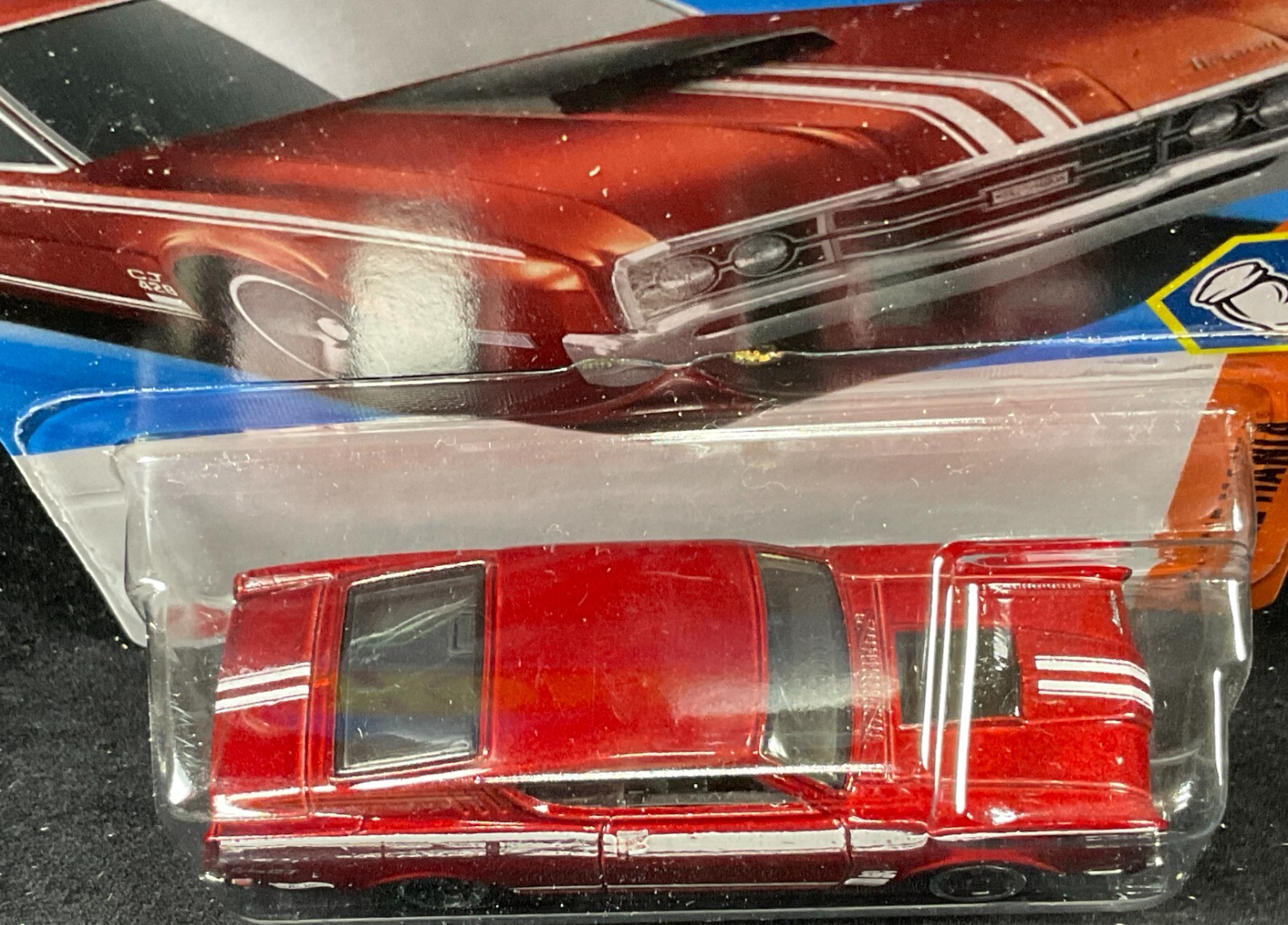 2025 Hot Wheels Ford ‘69 MERCURY CYCLONE, Red,Stripes, Fastback #165 Muscle Car