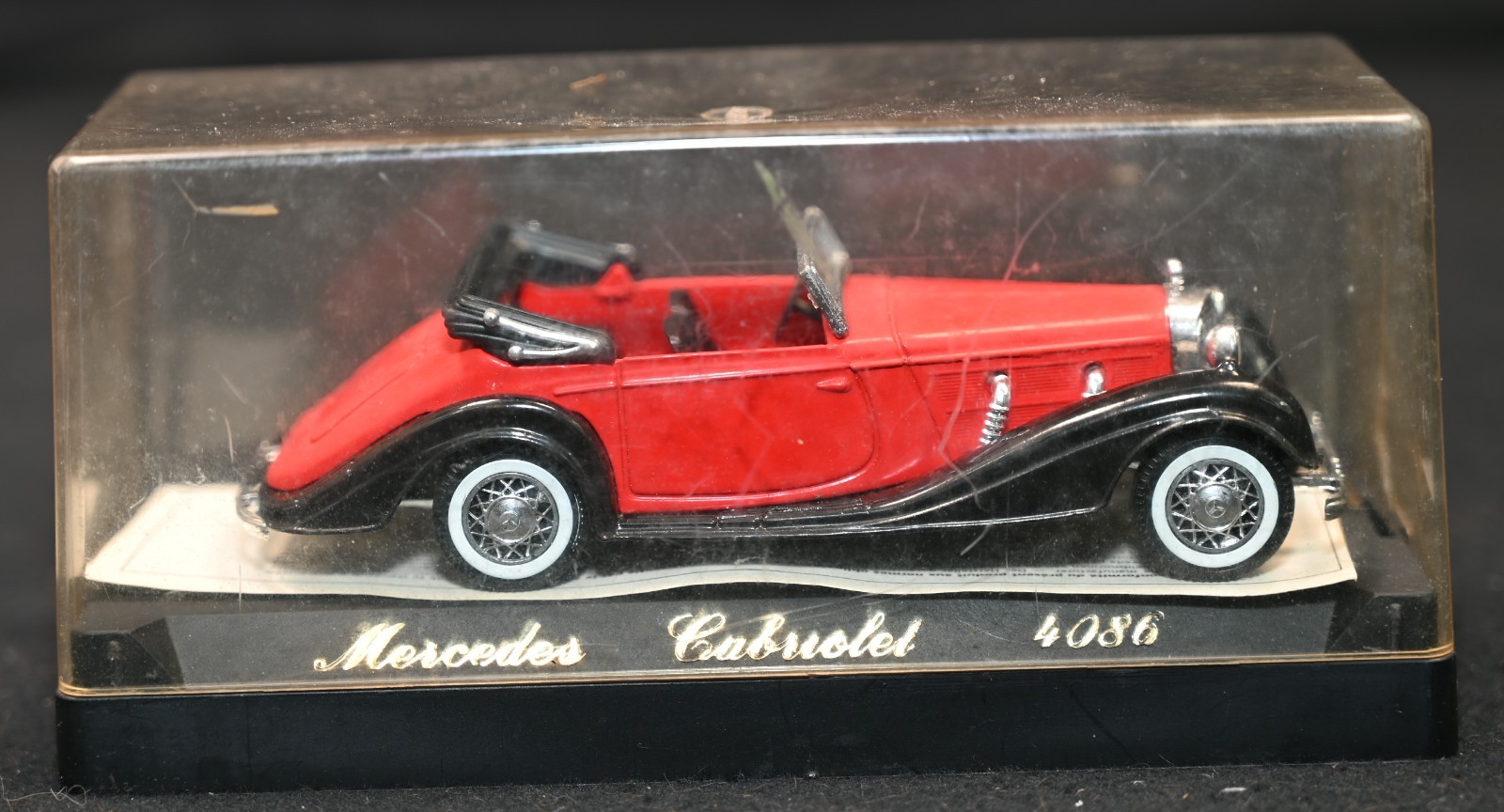 Solido Age d’Or 1:43 Mercedes-Benz 540K Cabriolet Red/Black #4086 Made in France